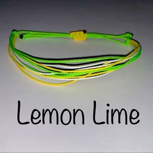 Adjustable string bracelet🍋